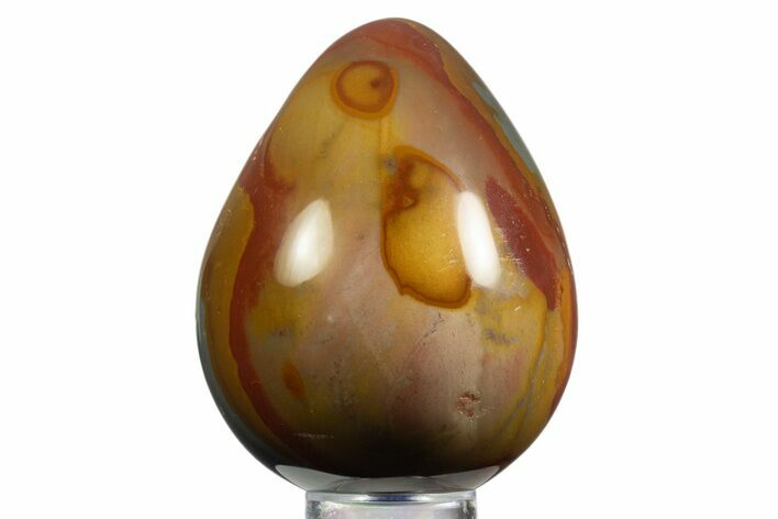 Polished Polychrome Jasper Egg - Madagascar #331730